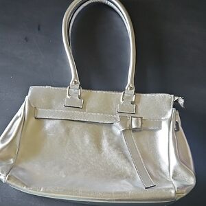 Elegant Silver Handbag